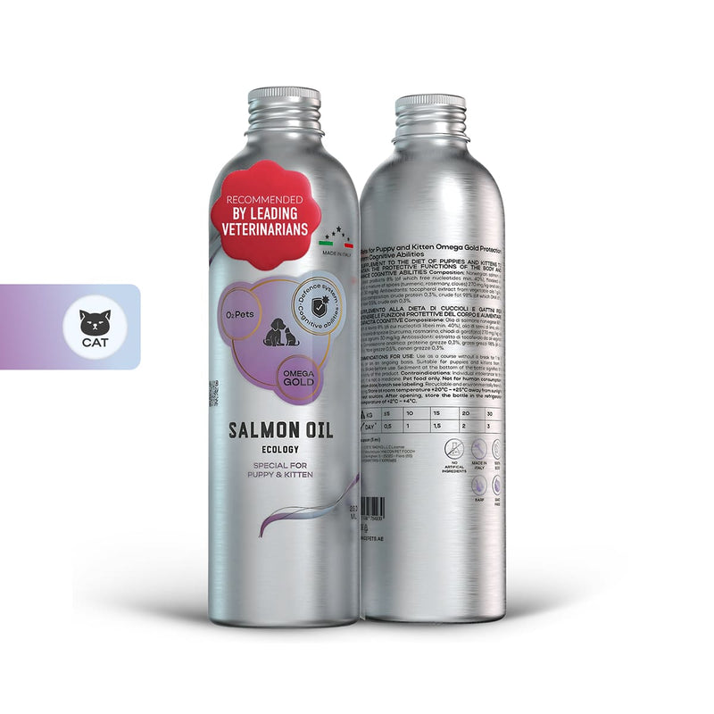 Natural Supplement Based on Omega-3 for Kitten