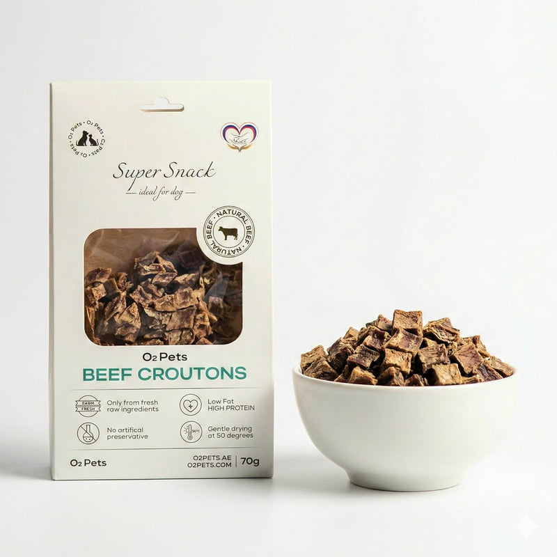 Croûtons de bœuf, 70g